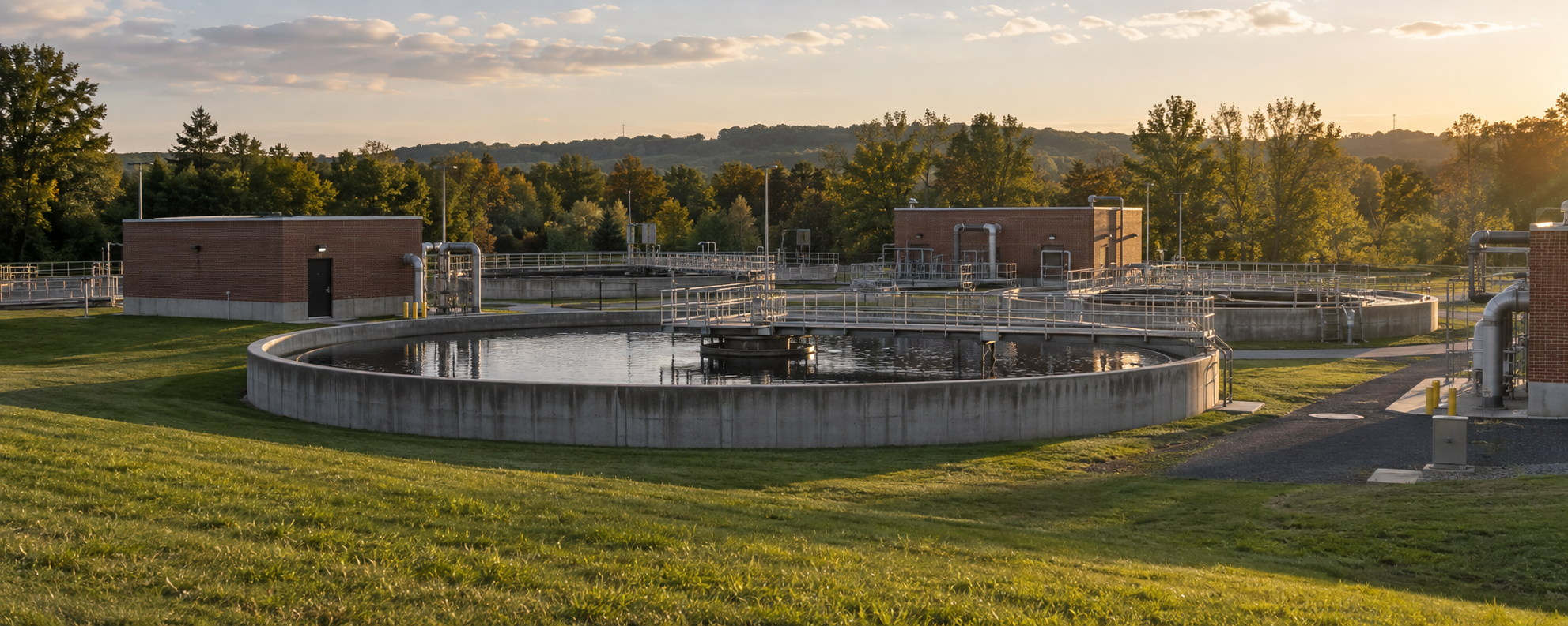 Illustrative water treatment facility